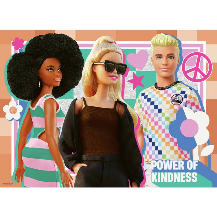 Ravensburger Barbie puzzle pack 4x100 pieces, imported from the UK