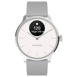 Withings ScanWatch Light hybrid smartwatch white grey 37mm - British product