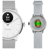 Withings ScanWatch Light hybrid smartwatch white grey 37mm - British product