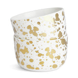 Habitat 60 Gold Edit white porcelain nibble bowl set, UK version