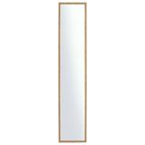 Home Essentials oak effect cheval mirror freestanding, imported from the UK