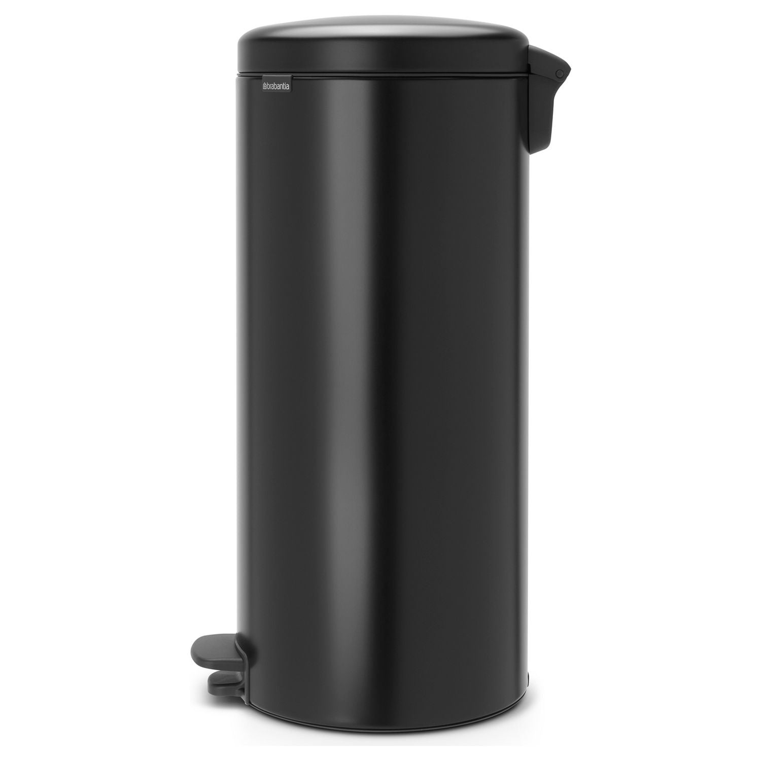 Brabantia 30L pedal bin matt black, UK version