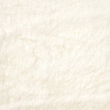 Habitat faux fur cream short pile rug 80x150cm, imported from the UK