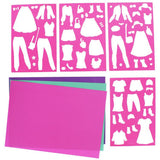 Barbie large art colouring set 115 pieces - British product