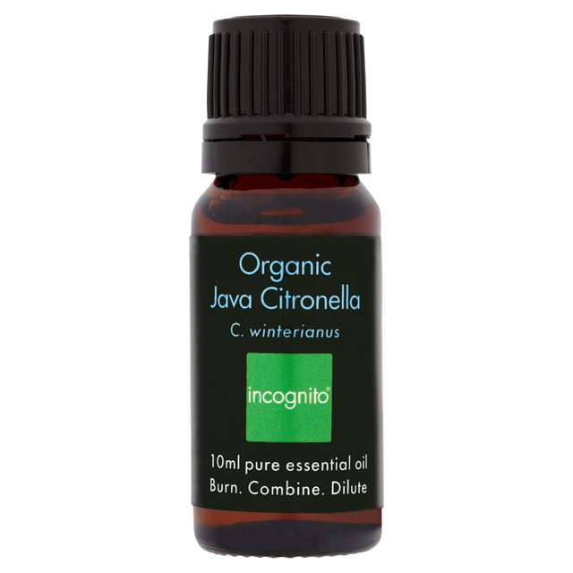 Incognito Organic Citronella Oil Insect Repellent   10ml GOODS M&S   