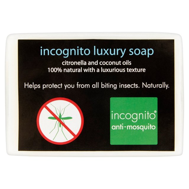 Incognito Citronella Soap Mosquito Repellent   100g GOODS M&S   