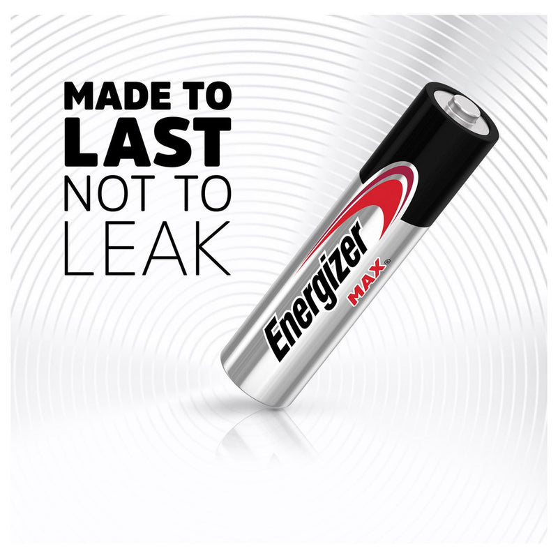 Energizer Max Alkaline AAA batteries pack of 8 - British product
