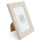 Habitat beaded grey wooden picture frame 5x7 inch, imported from the UK