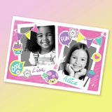 Kids instant camera pink, imported from the UK