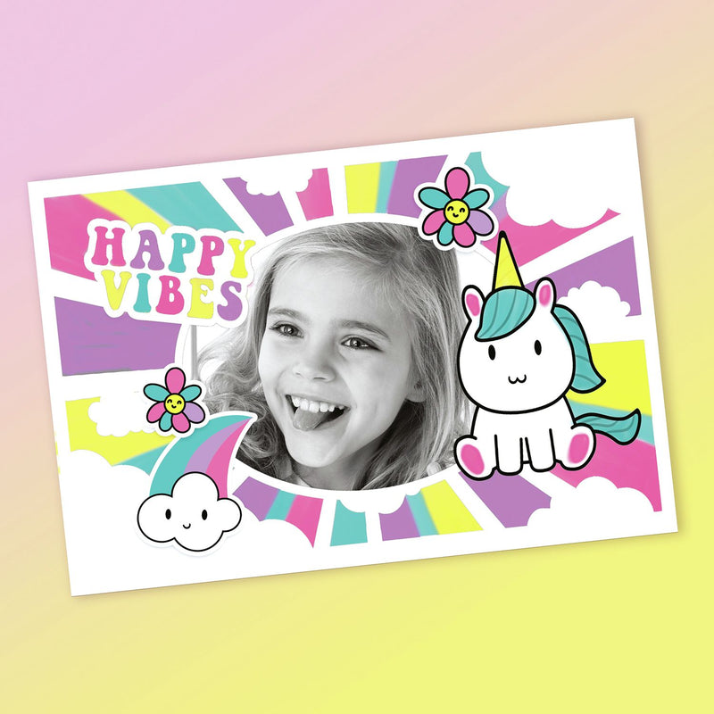 Kids instant camera pink, imported from the UK