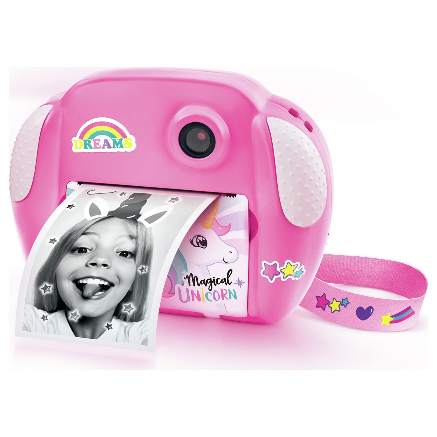 Kids instant camera pink, imported from the UK