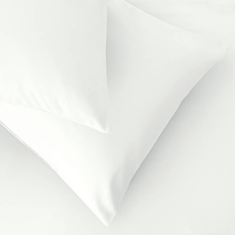 Home Essentials Soft Touch White bedding set single - British product