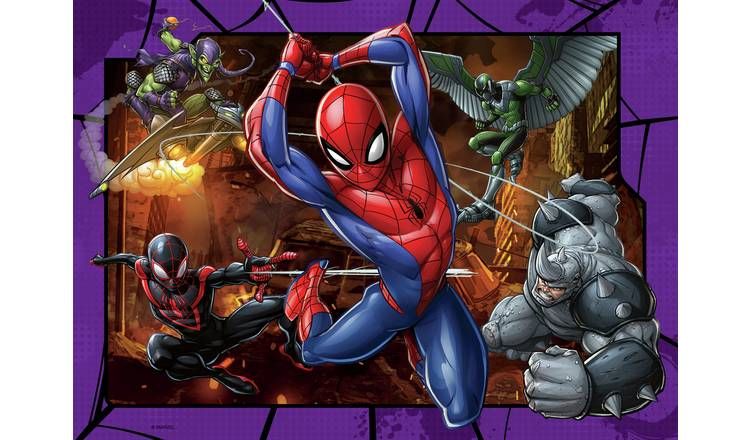 Ravensburger Spider-Man 4x100 Piece Puzzle