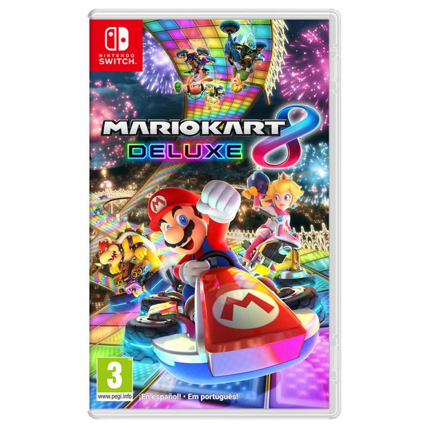 Nintendo Mario Kart 8 Deluxe Switch game imported from the UK