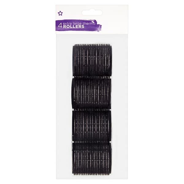 Superdrug Extra Large Thermo Rollers X4 GOODS Superdrug   