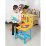 JCB My First Workbench toy with over 60 pieces - British product