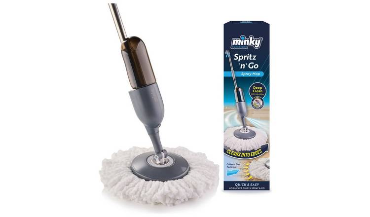 Minky Spritz & Go floor spray mop - British product