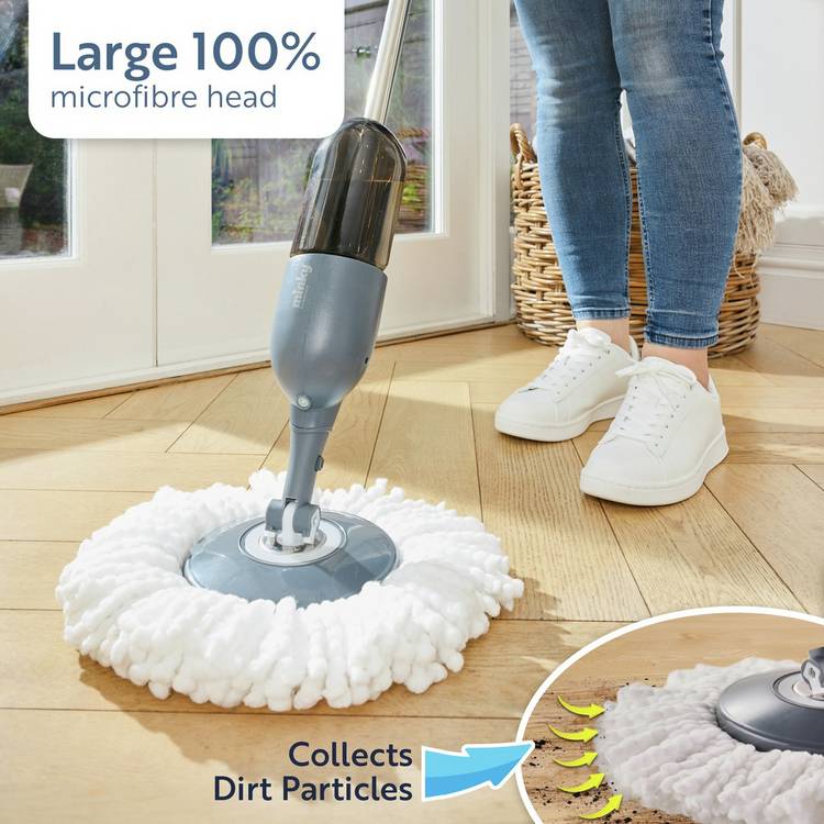 Minky Spritz & Go floor spray mop - British product