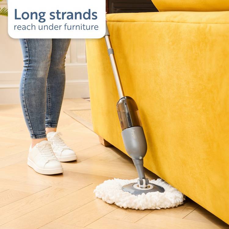 Minky Spritz & Go floor spray mop - British product