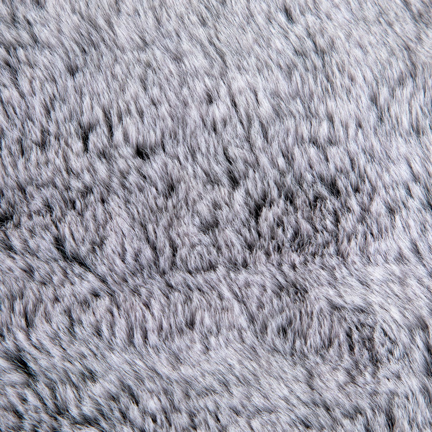 Habitat Faux Fur Tipped Throw - Charcoal - 125x150cm
