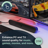 Majority Atlas Bluetooth PC sound bar, imported from the UK