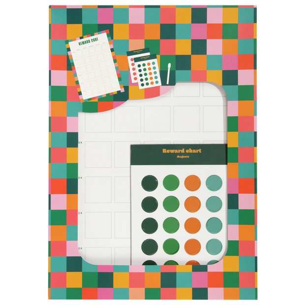 Habitat Rio Reward Board and Marker, magnetic monthly planner, imported from the UK