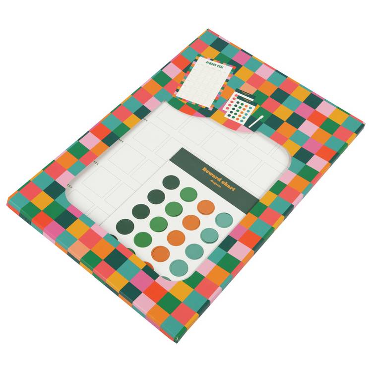 Habitat Rio Reward Board and Marker, magnetic monthly planner, imported from the UK