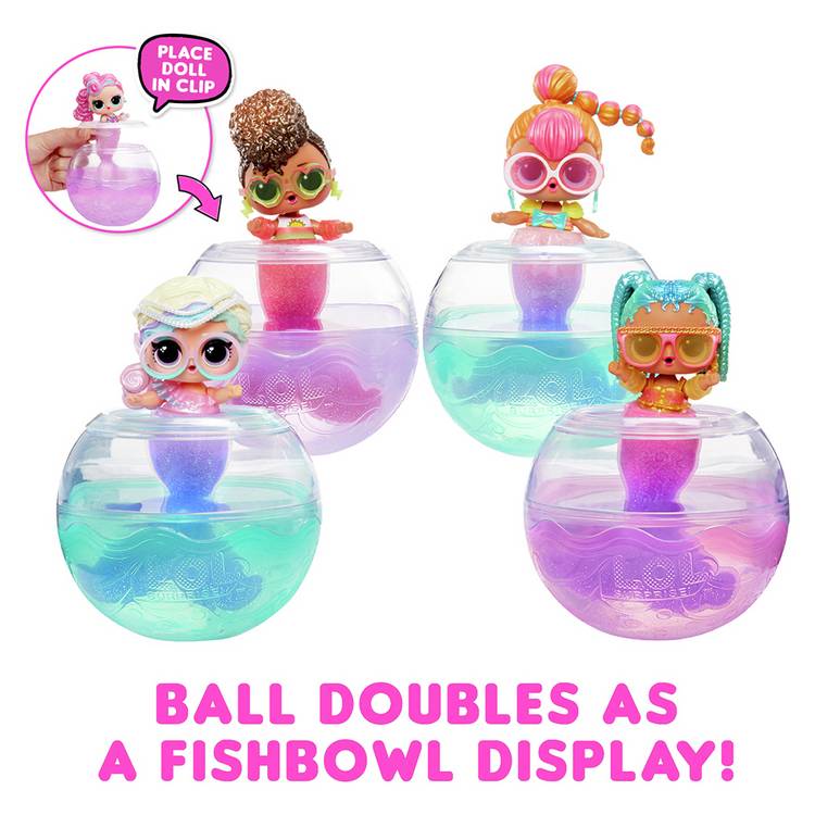L.O.L. Surprise Mermaids Tots color change tail, imported from the UK