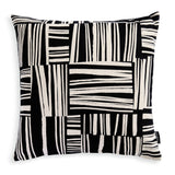Habitat industrial printed monochrome cushion 43x43cm, UK version