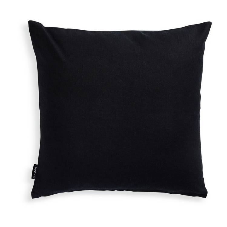 Habitat industrial printed monochrome cushion 43x43cm, UK version