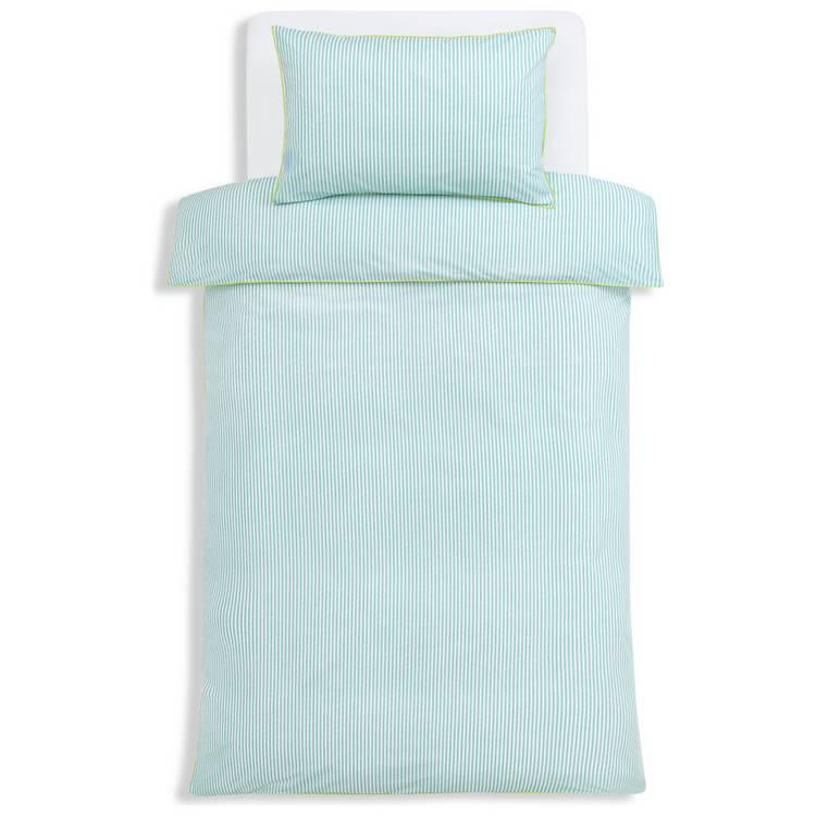 Habitat Stripe Piped toddler bedding set - British product