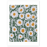 East End Prints daisy pattern art print A3 - British product