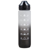 Grey ombre tracker sipper water bottle 1 litre (British brand)