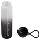 Grey ombre tracker sipper water bottle 1 litre (British brand)