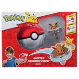 Pokémon Battle Spinner single pack with launcher, imported from the UK