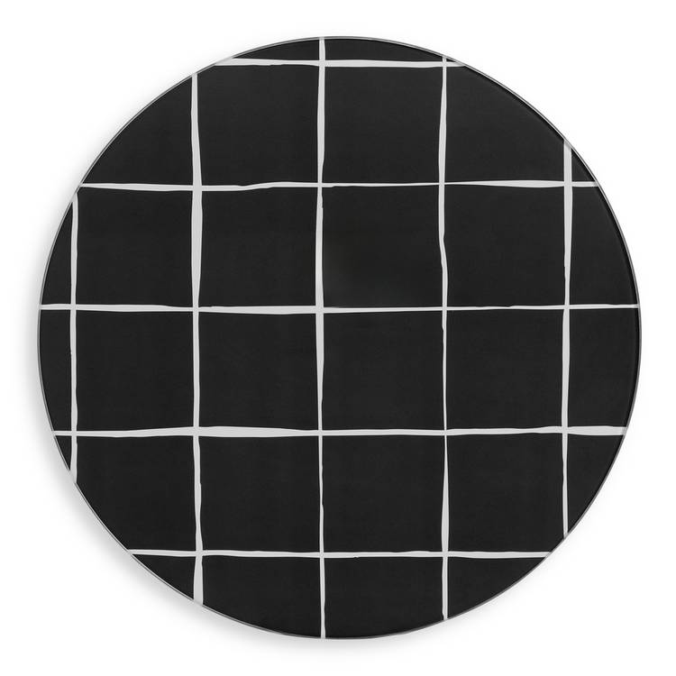 Habitat glass worktop saver in black, UK version