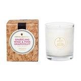 Amphora Aromatics Wine & Pink Grapefruit 40hr Pot Candle GOODS Superdrug   