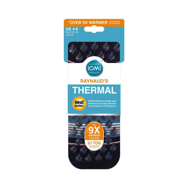 Heat Holders ladies thermal socks with non-slip grip (British brand)