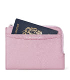 Aspinal of London leather zipped travel wallet - British product