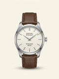 Cartier Santos Large watch 18ct yellow-gold and leather - British product
