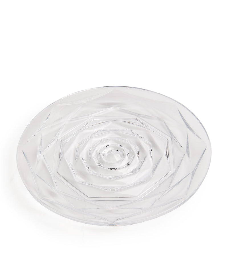 Baccarat Swing crystal plate 13cm - British product