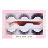 Oh My Lash Day to Night Black Faux Mink False Lashes Set GOODS Superdrug   