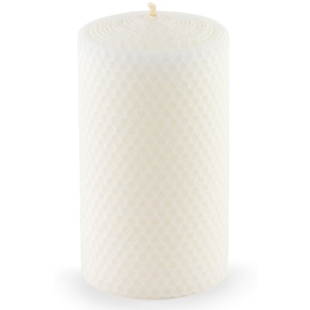 Daylesford Beeswax Candle Small 12.5cm GOODS M&S   