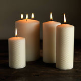 Daylesford Beeswax Candle Small 12.5cm GOODS M&S   