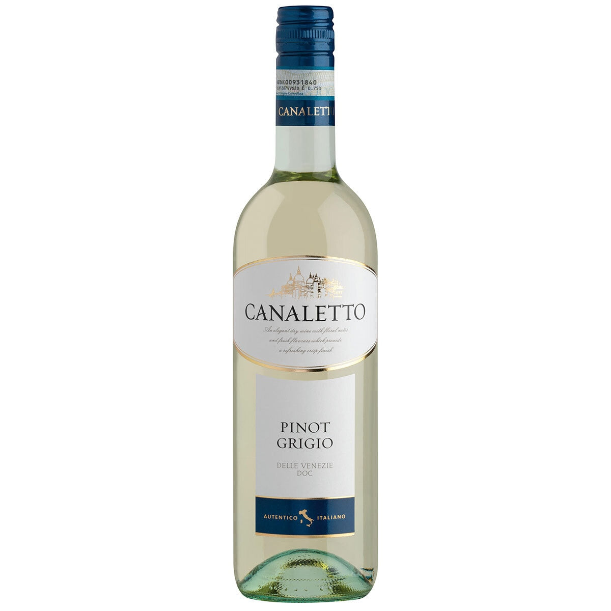 Canaletto Pinot Grigio white wine 75cl - British product