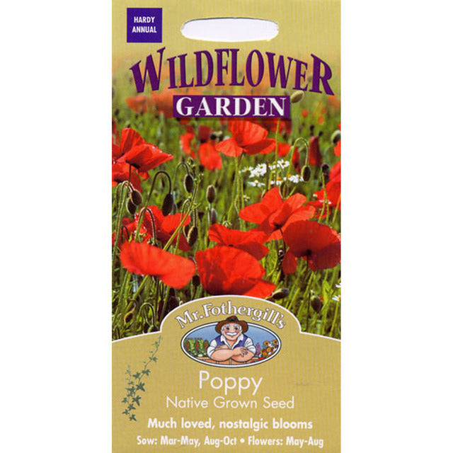 Mr Fothergill's Seeds - Wildflower Poppy GOODS M&S   