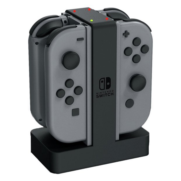 PowerA charging dock for 4 Joy-Con controllers, Nintendo Switch - British product