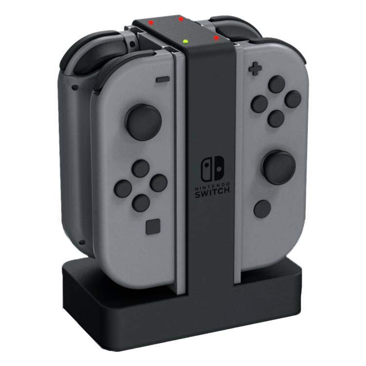 PowerA charging dock for 4 Joy-Con controllers, Nintendo Switch - British product
