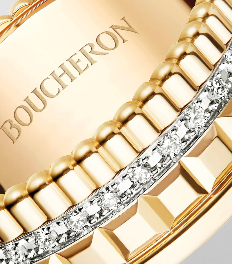Boucheron Quatre Radiant ring, imported from the UK