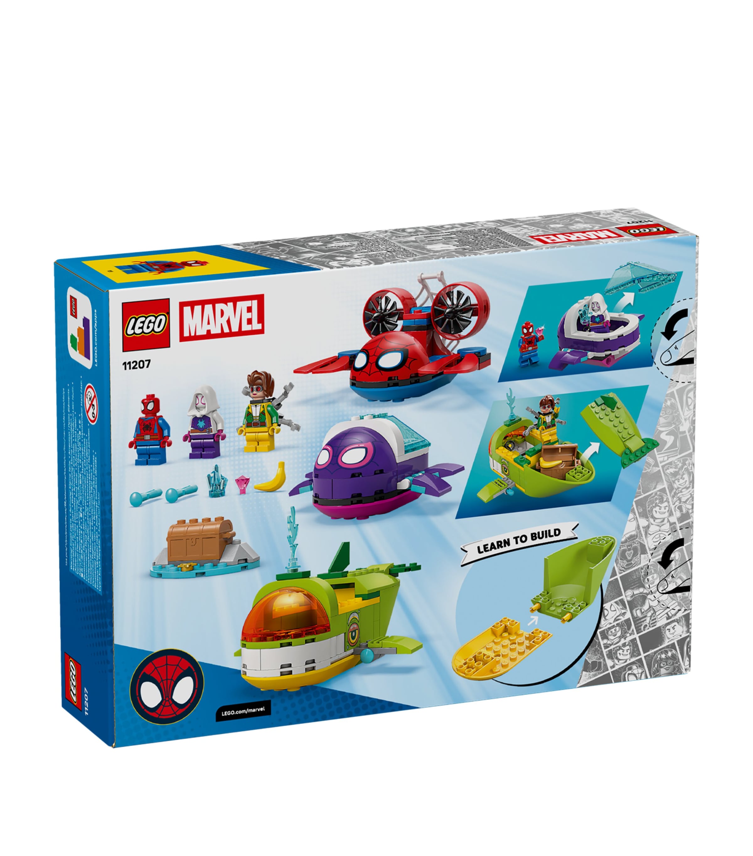 Lego Marvel Spidey Underwater Vehicles Set, UK version